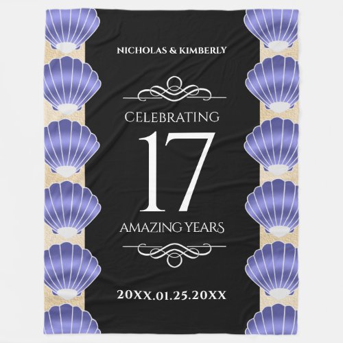 Elegant 17th Shells Wedding Anniversary