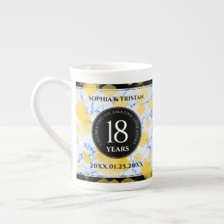Elegant 18th Porcelain Wedding Anniversary
