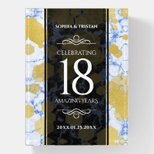 Elegant 18th Porcelain Wedding Anniversary Paperweight