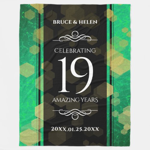 Elegant 19th Jade Wedding Anniversary Celebration