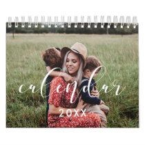 Elegant 2025 family photo calendar