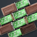 Elegant 20th Emerald Wedding Anniversary Hershey's Miniatures<br><div class="desc">Make the 20th emerald wedding anniversary a tasty celebration with these miniature chocolates! Elegant lettering with hexagonal confetti on an emerald green background add a memorable touch for this special occasion and extraordinary milestone. Customize with the couple's names, marriage dates, and congratulatory messages. Design © W.H. Sim. See more at...</div>