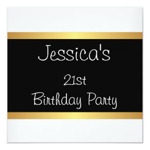 save 60 on gold stripes 21st birthday invitations limited time