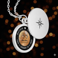 Elegant 22nd Copper Wedding Anniversary
