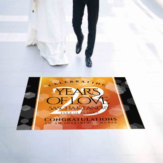Elegant 23rd Imperial Topaz Wedding Anniversary