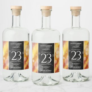 Elegant 23rd Imperial Topaz Wedding Anniversary