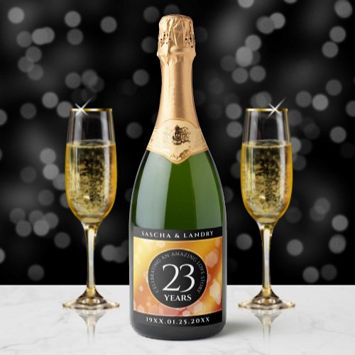 Elegant 23rd Imperial Topaz Wedding Anniversary