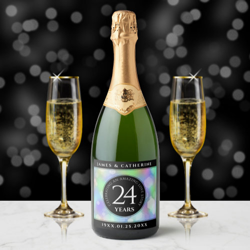 Elegant 24th Opal Wedding Anniversary Celebration