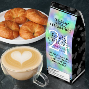Elegant 24th Opal Wedding Anniversary Celebration Roasted Coffee