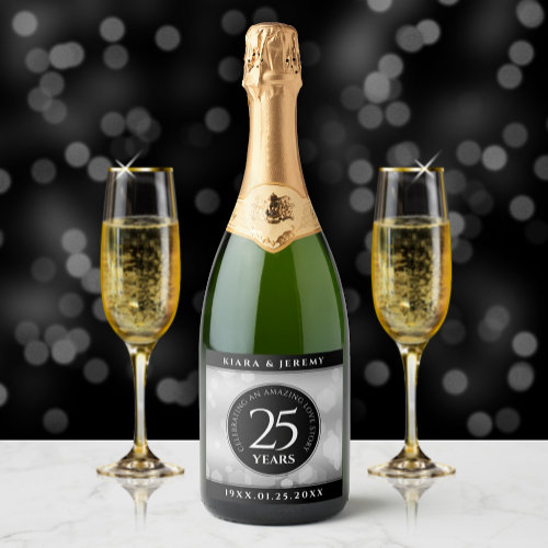 Elegant 25th Silver Wedding Anniversary
