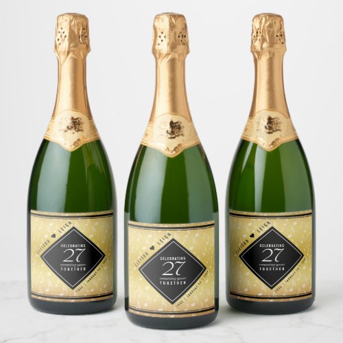 Elegant 27th Music Wedding Anniversary Celebration