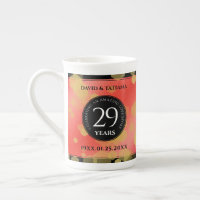 Elegant 29th Garnet Wedding Anniversary