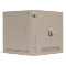 Elegant 2.0" Beige Linen Business Binder