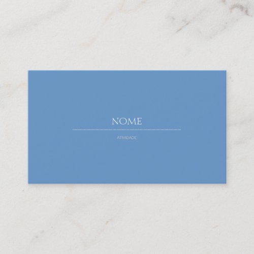 Elegant 2c Blue Business Card Templates