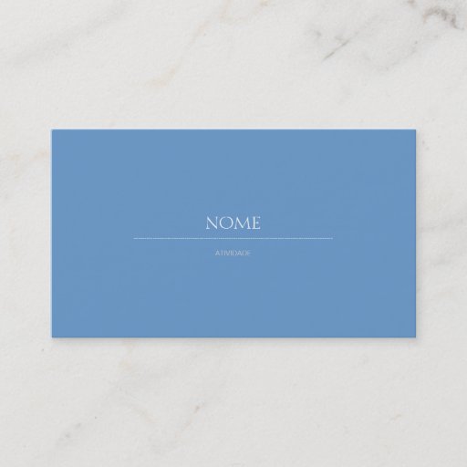 Customizable Elegant 2c Blue Business Card Templates