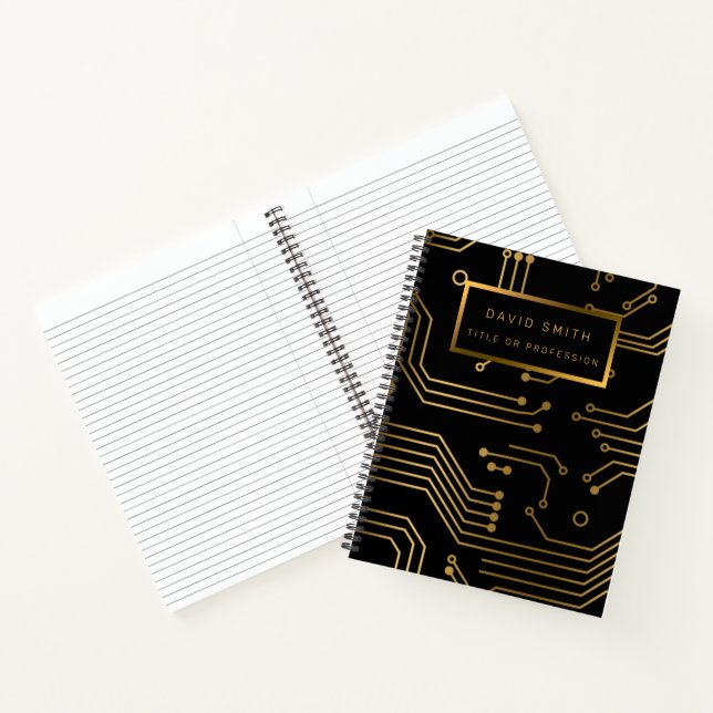 Elegant 2in1 Luxury Professional Business Card & Notebook (Inside)