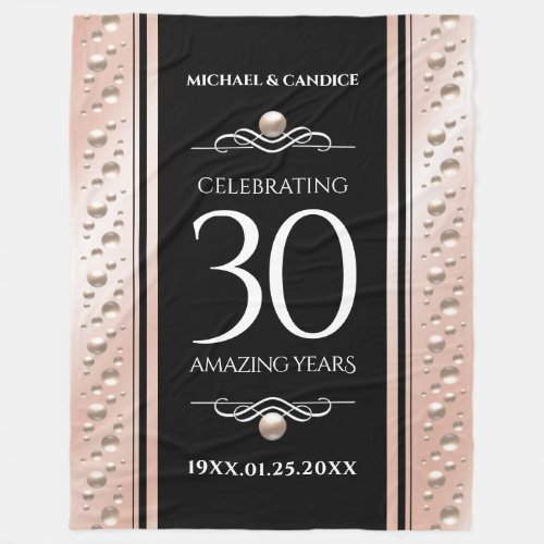 Elegant 30th Pearl Wedding Anniversary Celebration