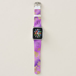 Elegant 33rd Amethyst Wedding Anniversary Apple Watch Band