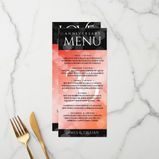 Elegant 35th Coral Wedding Anniversary Celebration