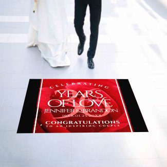 Elegant 36th Rose Wedding Anniversary Celebration