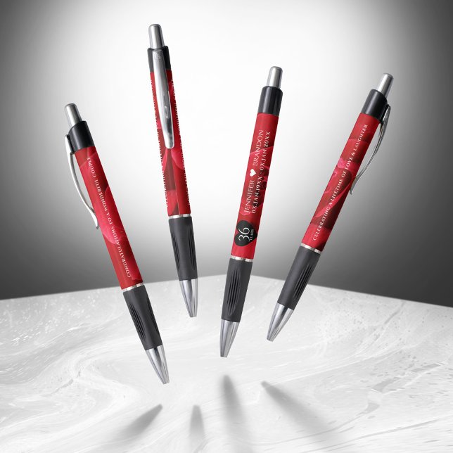 Elegant 36th Rose Wedding Anniversary Celebration Pen (Elegant 36th Rose Wedding Anniversary Pen Cover Photo)