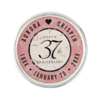Elegant 37th Alabaster Wedding Anniversary