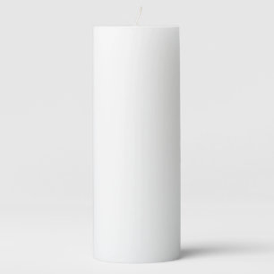 Elegant 3" x 8" Pillar Candle – Customizable