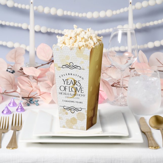 Elegant 3rd Leather Wedding Anniversary Favor Boxes (Wedding)