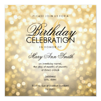 birthday dinner invitation