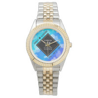 Blue hot sale topaz watch