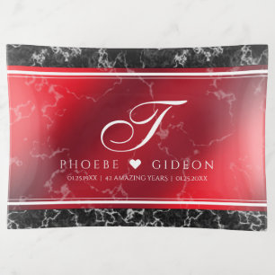 Elegant 42nd Jasper Wedding Anniversary Trinket Tray