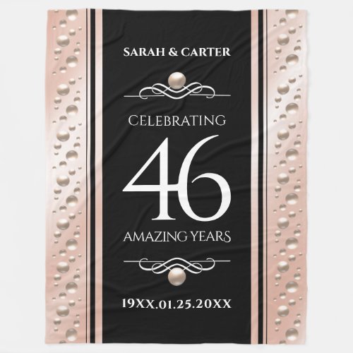 Elegant 46th Pearl Wedding Anniversary Celebration
