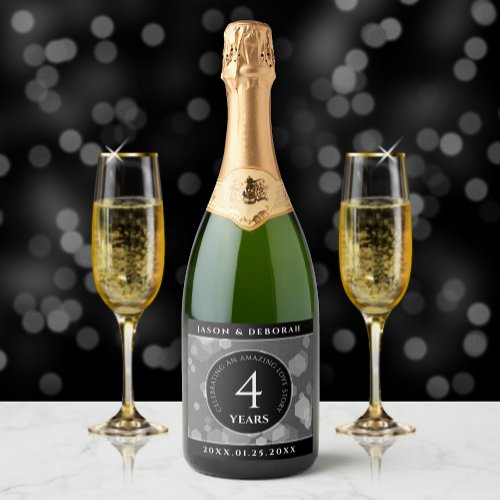 Elegant 4th Linen Wedding Anniversary Celebration