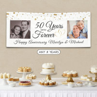 Elegant 50 YEARS INTO FOREVER Photos Anniversary