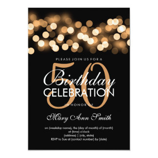 50 birthday invitations