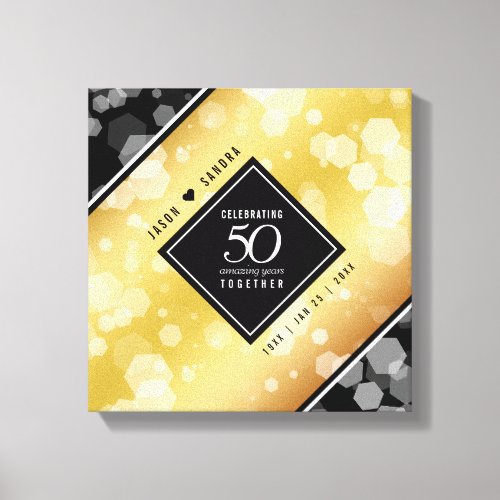 Elegant 50th Golden Wedding Anniversary