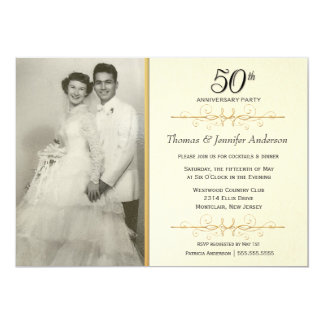 50th anniversary party invitations