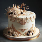 ELABORATE 50th ANNIVERSARY CAKE | Zazzle