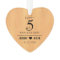 Elegant 5th Wood Wedding Anniversary
