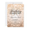 Elegant 60th Birthday Party Copper Glitter Lights