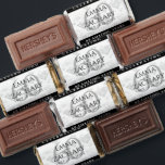 Elegant 60th Diamond Wedding Anniversary Hershey's Miniatures<br><div class="desc">Make the 60th diamond wedding anniversary a tasty celebration with these miniature chocolates! Elegant lettering with stylized diamond confetti on a white background add a memorable touch for this special occasion and extraordinary milestone. Customize with the couple's names, marriage dates, and congratulatory messages. Design © W.H. Sim. See more at...</div>