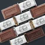 Elegant 60th Diamond Wedding Anniversary Hershey's Miniatures<br><div class="desc">Make the 60th diamond wedding anniversary a tasty celebration with these miniature chocolates! Elegant lettering with stylized diamond confetti on a white background add a memorable touch for this special occasion and extraordinary milestone. Customize with the couple's names, marriage dates, and congratulatory messages. Design © W.H. Sim. See more at...</div>