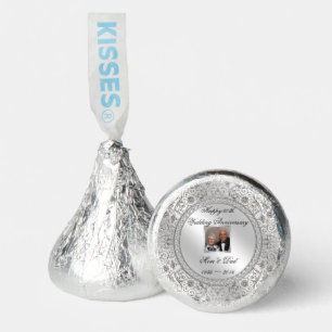 Elegant 60th Wedding Anniversary Photo Kisses Hershey®'s Kisses®
