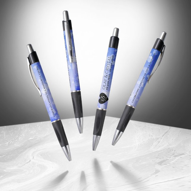 Elegant 65th Blue Sapphire Wedding Anniversary Pen (Elegant 65th Blue Sapphire Wedding Anniversary Pen Cover Photo)