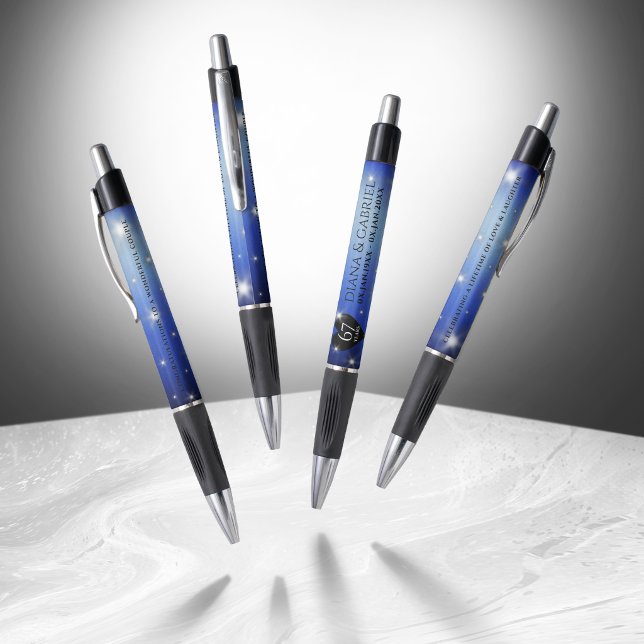 Elegant 67th Star Sapphire Wedding Anniversary Pen (Elegant 67th Star Sapphire Wedding Anniversary Pen Cover Photo)