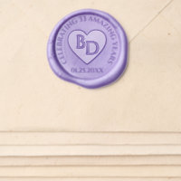 Elegant 6th 33rd 47th Amethyst Wedding Anniversary