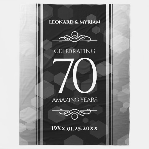 Elegant 70th Platinum Wedding Anniversary