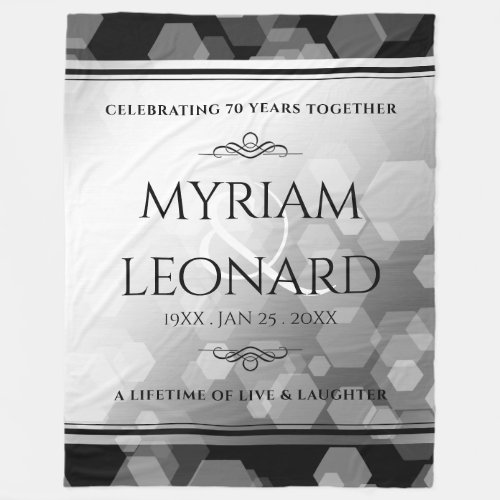 Elegant 70th Platinum Wedding Anniversary 