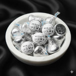Elegant 70th Platinum Wedding Anniversary Hershey®'s Kisses®<br><div class="desc">Make the 70th platinum foil wedding anniversary a tasty celebration with these candy favors! Elegant lettering with hexagonal confetti on a platinum foil background add a memorable touch for this special occasion and extraordinary milestone. Customize with the couple's names.

Design © W.H. Sim. See more at zazzle.com/expressionsoccasions</div>