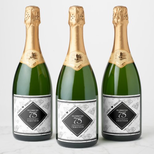 Elegant 75th Diamond Wedding Anniversary
